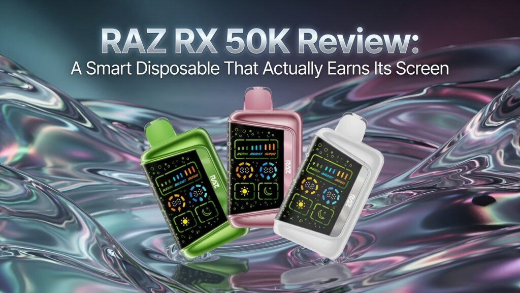 RAZ RX 50K Review: A Smart Disposable That Actually Earns Its Screen
